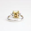 Load image into Gallery viewer, FANCY YELLOW ENGAGEMENT DIAMOND RING