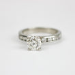 Load image into Gallery viewer, ENGAGEMENT DIAMOND PLATINUM RING