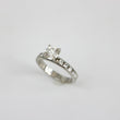 Load image into Gallery viewer, ENGAGEMENT DIAMOND PLATINUM RING