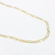 Load image into Gallery viewer, YELLOW GOLD FIGARO LINK NECKLACE