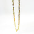 Load image into Gallery viewer, YELLOW GOLD FIGARO LINK NECKLACE