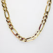 Load image into Gallery viewer, YELLOW GOLD FIGARO LINK NECKLACE