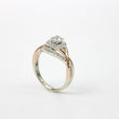 Load image into Gallery viewer, TWO TONE GOLD LADY'S DIAMOND RING