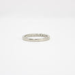 Load image into Gallery viewer, WHITE GOLD NATURAL DIAMOND WEDDING BAND