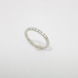 Load image into Gallery viewer, WHITE GOLD NATURAL DIAMOND WEDDING BAND