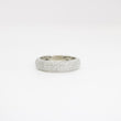 Load image into Gallery viewer, WHITE GOLD NATURAL DIAMOND PAVE SET LADY'S BAND