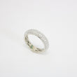 Load image into Gallery viewer, WHITE GOLD NATURAL DIAMOND PAVE SET LADY'S BAND