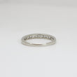 Load image into Gallery viewer, WHITE GOLD LADY'S NATURAL DIAMOND WEDDING BAND