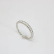Load image into Gallery viewer, WHITE GOLD LADY'S NATURAL DIAMOND WEDDING BAND