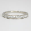 Load image into Gallery viewer, WHITE GOLD LADY'S NATURAL DIAMOND WEDDING BAND