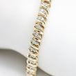 Load image into Gallery viewer, YELLOW GOLD LADY'S NATURAL DIAMOND BRACELET