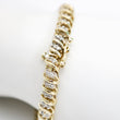 Load image into Gallery viewer, YELLOW GOLD LADY'S NATURAL DIAMOND BRACELET