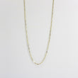 Load image into Gallery viewer, YELLOW GOLD PAPER CLIP NECKLACE