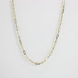 Load image into Gallery viewer, YELLOW GOLD PAPER CLIP NECKLACE