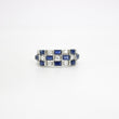 Load image into Gallery viewer, SAPPHIRE AND DIAMOND RING
