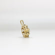 Load image into Gallery viewer, YELLOW GOLD FLOWER DIAMOND PENDANT