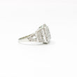 Load image into Gallery viewer, WHITE GOLD LADY'S NATURAL DIAMOND RING VINTAGE STYLE
