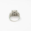Load image into Gallery viewer, WHITE GOLD LADY'S NATURAL DIAMOND RING VINTAGE STYLE