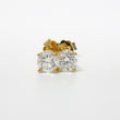 Load image into Gallery viewer, YELLOW GOLD NATURAL DIAMOND STUD EARRINGS 0.84CTS