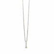 Load image into Gallery viewer, WHITE GOLD ROUND NATURAL DIAMOND PENDANT WITH NECKLACE