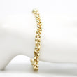 Load image into Gallery viewer, YELLOW GOLD ROLO LINK BRACELET