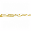 Load image into Gallery viewer, YELLOW GOLD PAPER CLIP NECKLACE