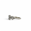Load image into Gallery viewer, WHITE GOLD NATURAL DIAMOND BAGUETTE CUT CENTER DIAMOND RING