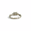 Load image into Gallery viewer, WHITE GOLD LADY'S RING WITH NATURAL DIAMONDS G.I.A. REPORT