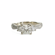 Load image into Gallery viewer, WHITE GOLD LADY'S RING WITH NATURAL DIAMONDS G.I.A. REPORT