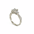Load image into Gallery viewer, WHITE GOLD LADY'S RING WITH NATURAL DIAMONDS G.I.A. REPORT