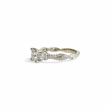 Load image into Gallery viewer, WHITE GOLD LADY'S RING WITH NATURAL DIAMONDS G.I.A. REPORT