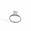 Load image into Gallery viewer, PLATINUM NATURAL DIAMOND ENGAGEMENT RING