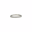 Load image into Gallery viewer, WHITE GOLD NATURAL DIAMOND HALF ETERNITY ANNIVERSARY RING