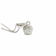 Load image into Gallery viewer, PLATINUM PENDANT WITH NATURAL DIAMOND AND CHAIN