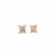 Load image into Gallery viewer, 1/2CT PRINCESS CUT DIAMOND EARRINGS