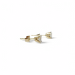 Load image into Gallery viewer, 1/2CT PRINCESS CUT DIAMOND EARRINGS