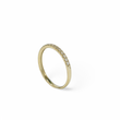 Load image into Gallery viewer, YELLOW GOLD CUBIC ZIRCONIA LADY'S RING