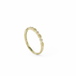 Load image into Gallery viewer, YELLOW GOLD CUBIC ZIRCONIA LADY'S BAND