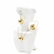 Load image into Gallery viewer, MATCHING SPHERE GOLD PENDANT WITH EARRINGS