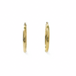 Load image into Gallery viewer, YELLOW GOLD LARGE HOOP EARRINGS