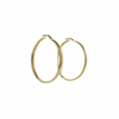 Load image into Gallery viewer, YELLOW GOLD LARGE HOOP EARRINGS