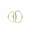 Load image into Gallery viewer, YELLOW GOLD LARGE HOOP EARRINGS