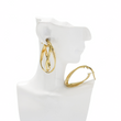 Load image into Gallery viewer, YELLOW GOLD INFINITY EARRINGS