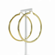 Load image into Gallery viewer, YELLOW GOLD EXTRA LARGE SIZE HOOP EARRINGS