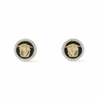 Load image into Gallery viewer, YELLOW GOLD MEDUSA STUD EARRINGS