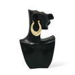 Load image into Gallery viewer, YELLOW GOLD HOLLOW SHRIMP HOOP EARRINGS