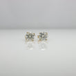 Load image into Gallery viewer, SOLITAIRE DIAMOND EARRINGS