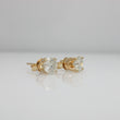 Load image into Gallery viewer, SOLITAIRE DIAMOND EARRINGS