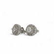Load image into Gallery viewer, DOUBLE HALO DIAMOND EARRING