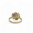 Load image into Gallery viewer, YELLOW GOLD LADY'S RIBBON RING WITH NATURAL DIAMONDS